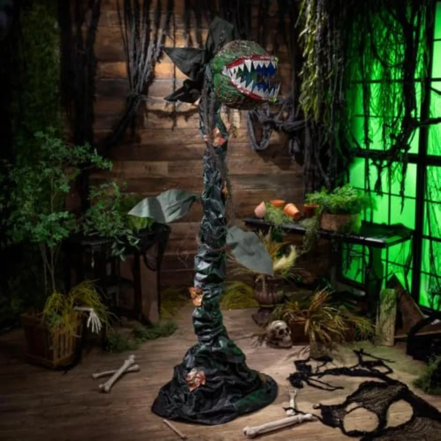 Lighting Decoration Stand - Decoração de Halloween: bruxa em pé