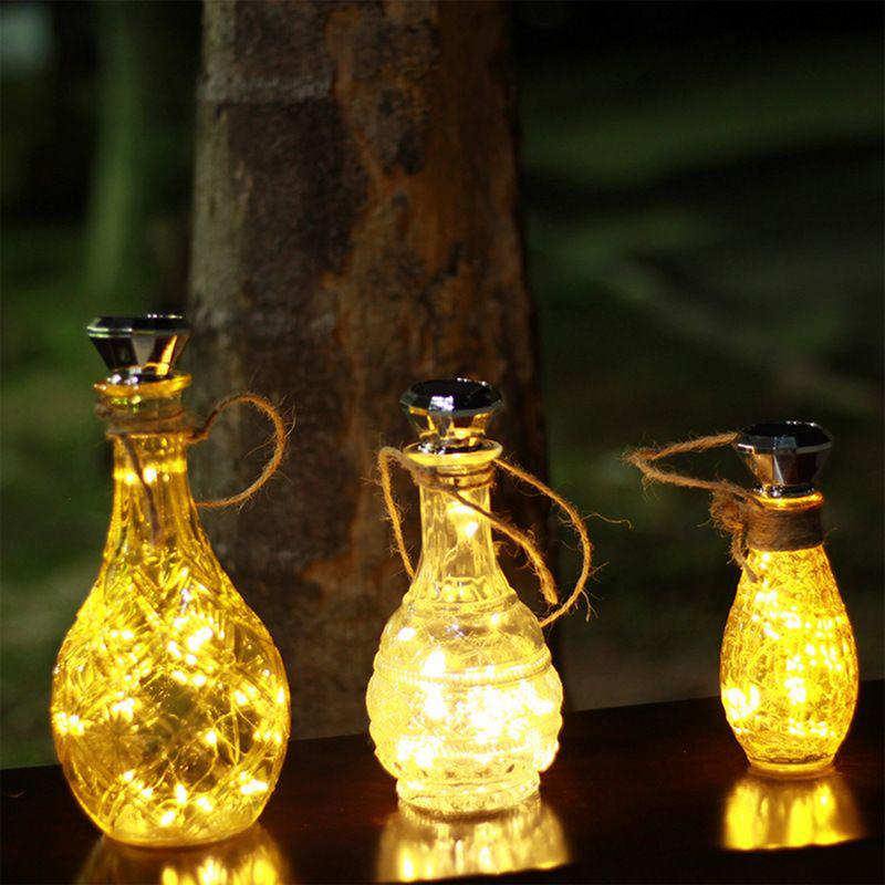 Decor Lighting Cork - Luzes para garrafas 6x luzes de