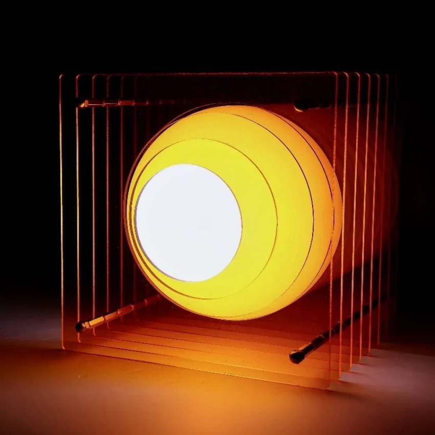Lighting Decoration For Home - Diy acrílico mil camadas lâmpada lua