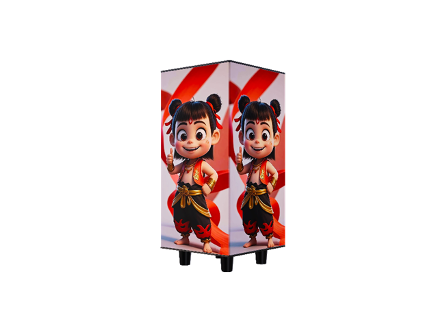 Lighting Decoration Stand - Signgic 4 lados mini coluna led