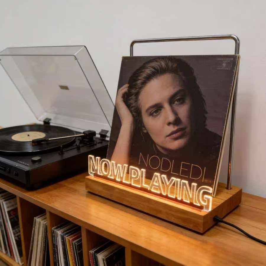 Lighting Decoration Stand - Suporte de Acrílico para Discos de