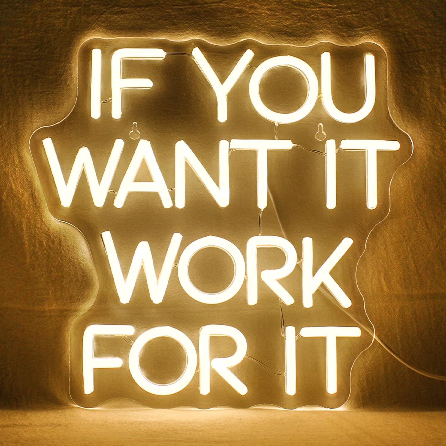 Lighting Decor Company - Se Quer que Funcione, Placa de