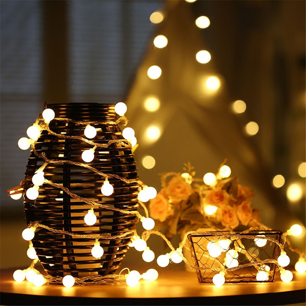 Luzes de Cordão Solares/USB/Ba - Lighting Decoration For Home avaliação e preço