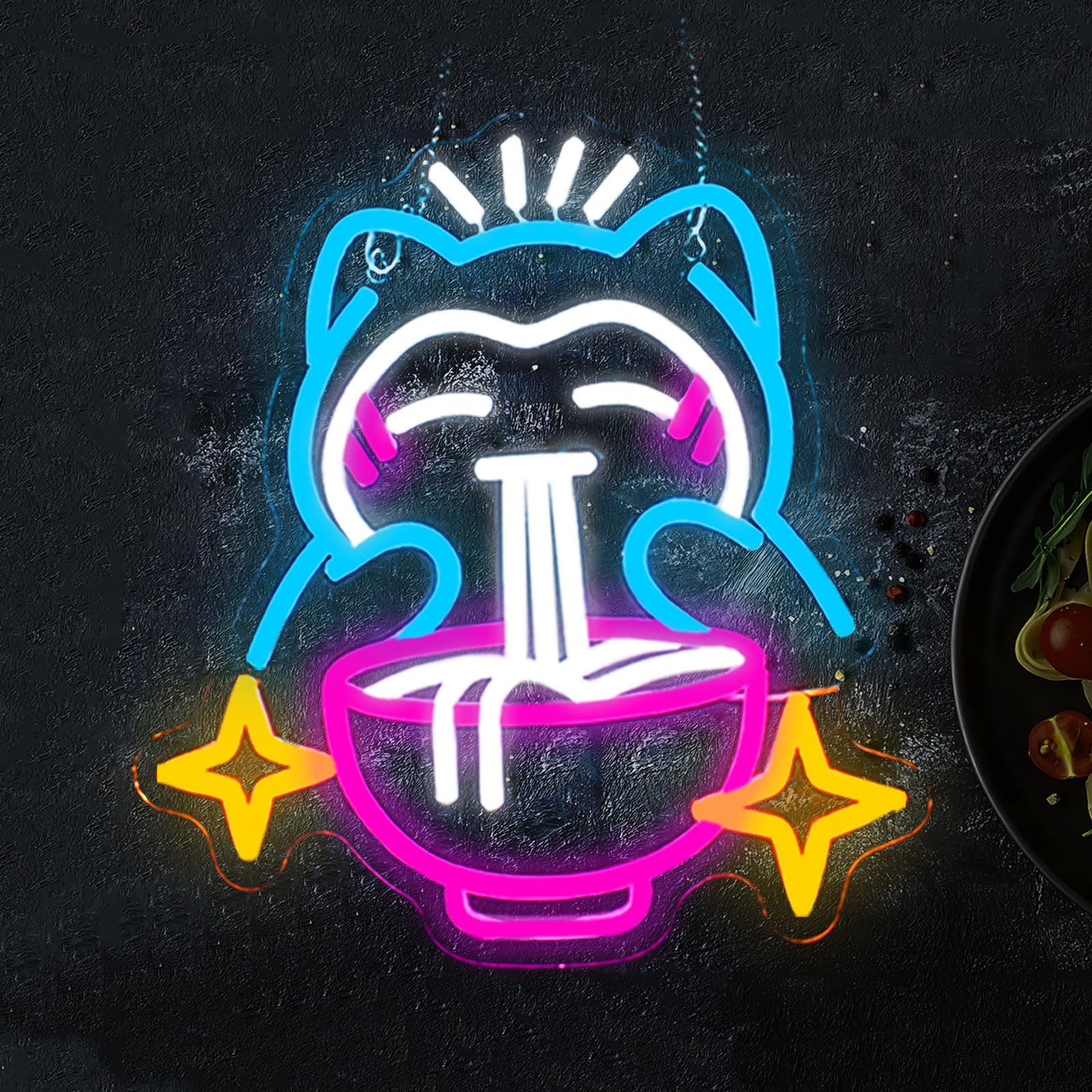 Luz de néon LED Ramen – Sinal  - Japanese Lighting Decor avaliação e preço