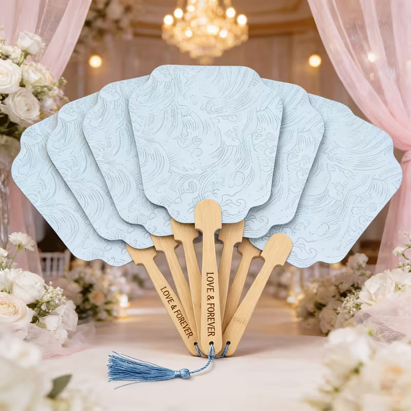 Leque de Mão Personalizado Azu - Decor Lighting Returns avaliação e preço
