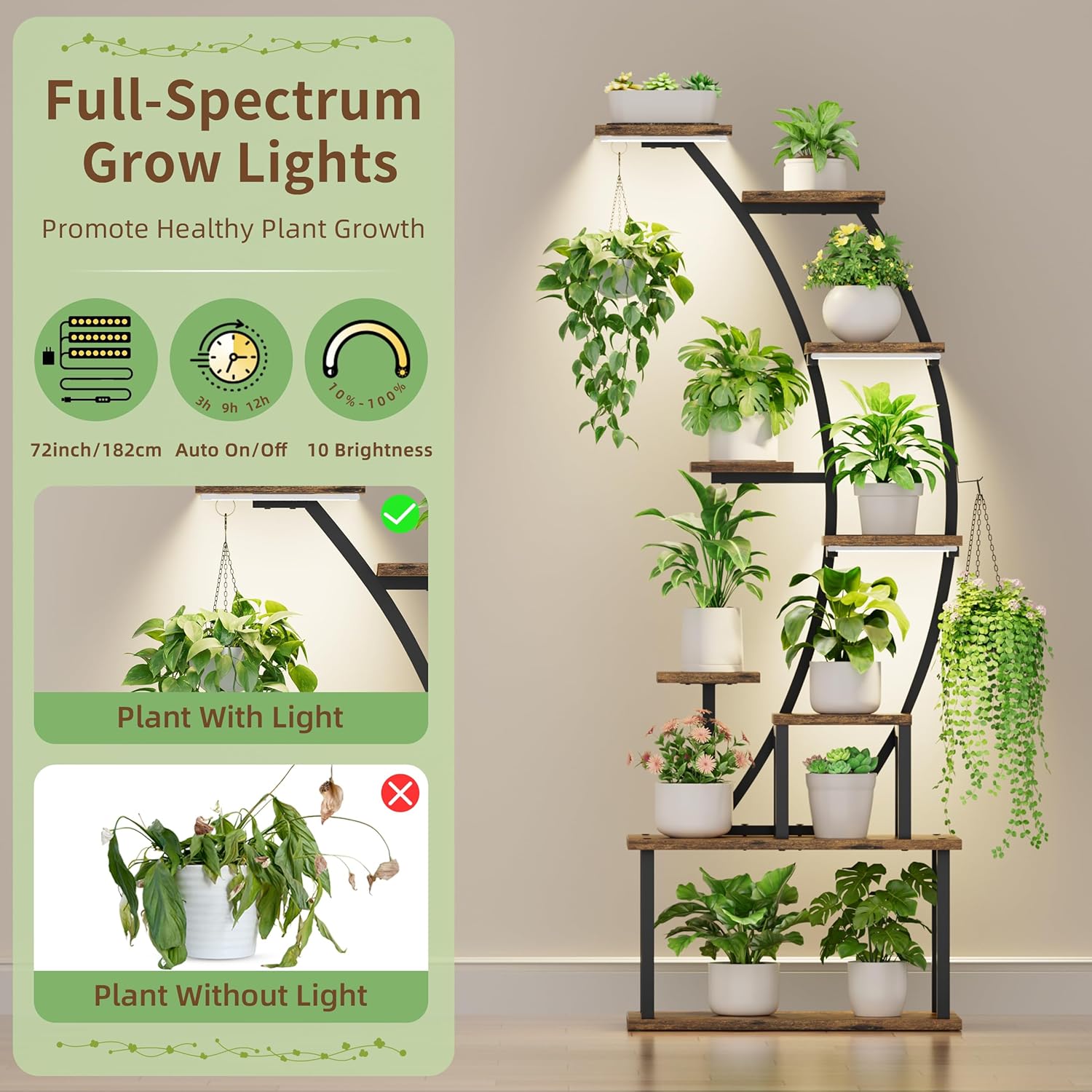 Suporte para Plantas Internas  - Lighting Decoration Stand avaliação e preço