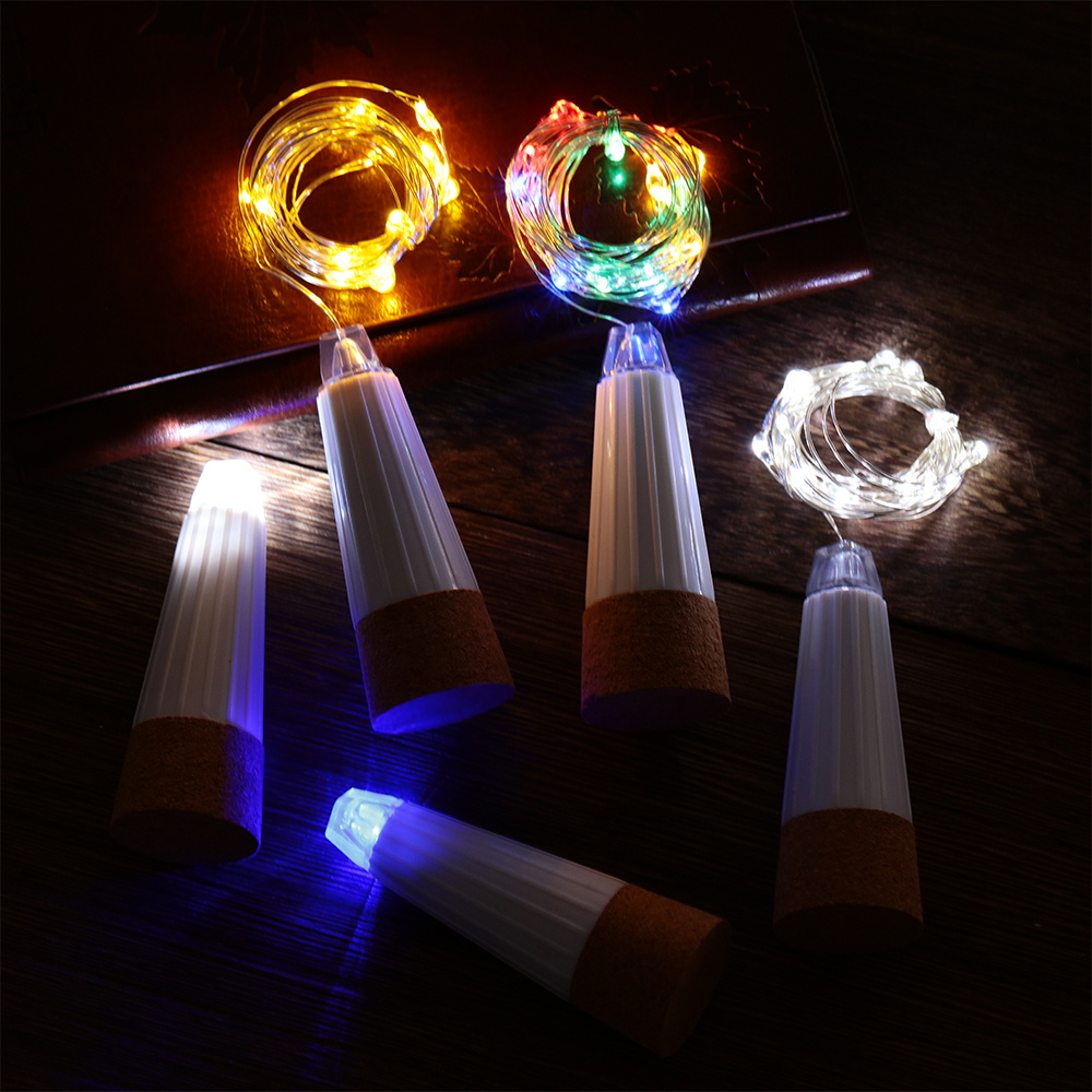 2m 20 led garrafa de cortiça l - Decor Lighting Cork avaliação e preço