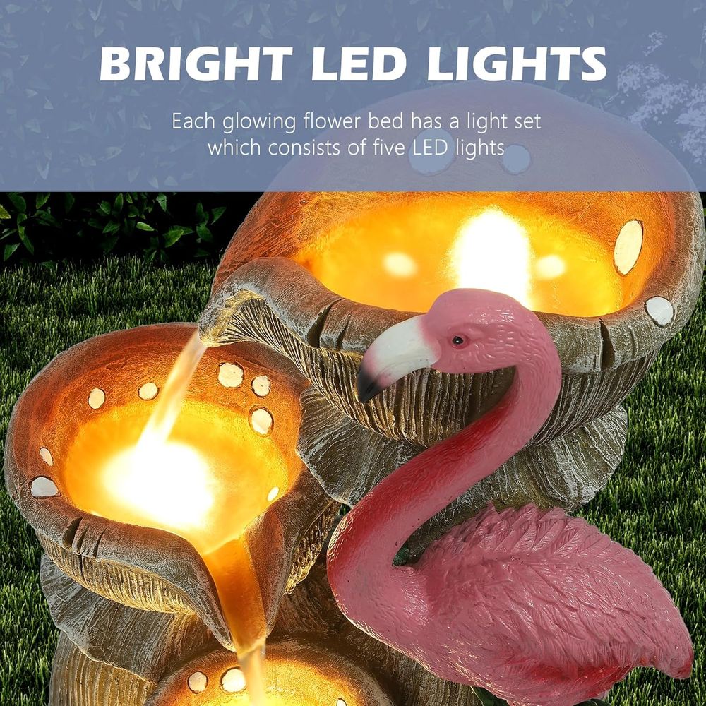 Cascata de Jardim de 5 Níveis  - Lighting Decoration Stand avaliação e preço