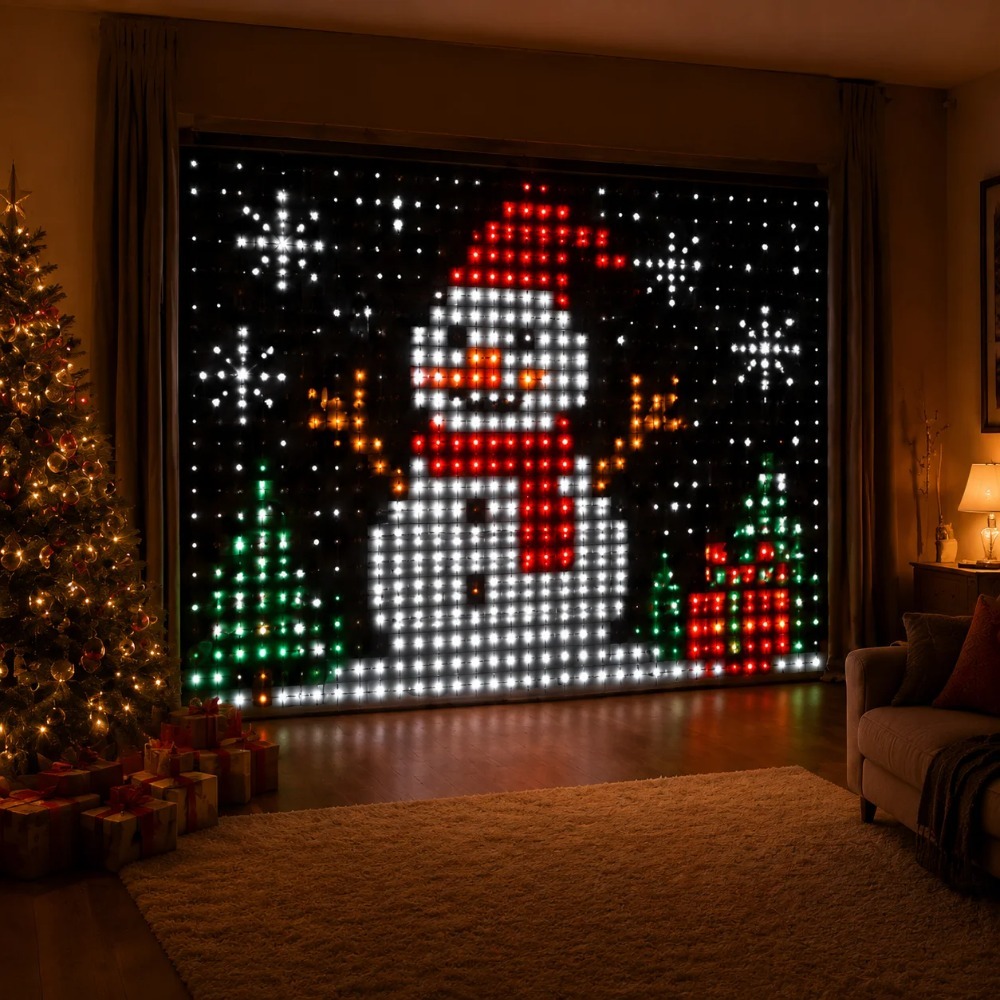 Luzes de Cortina LED Pixel com - Lighting Decoration For Home avaliação e preço
