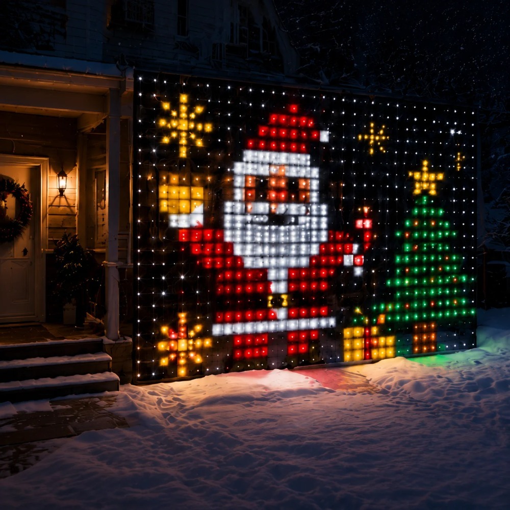 Luzes de Cortina LED Pixel com - Lighting Decoration For Home avaliação e preço