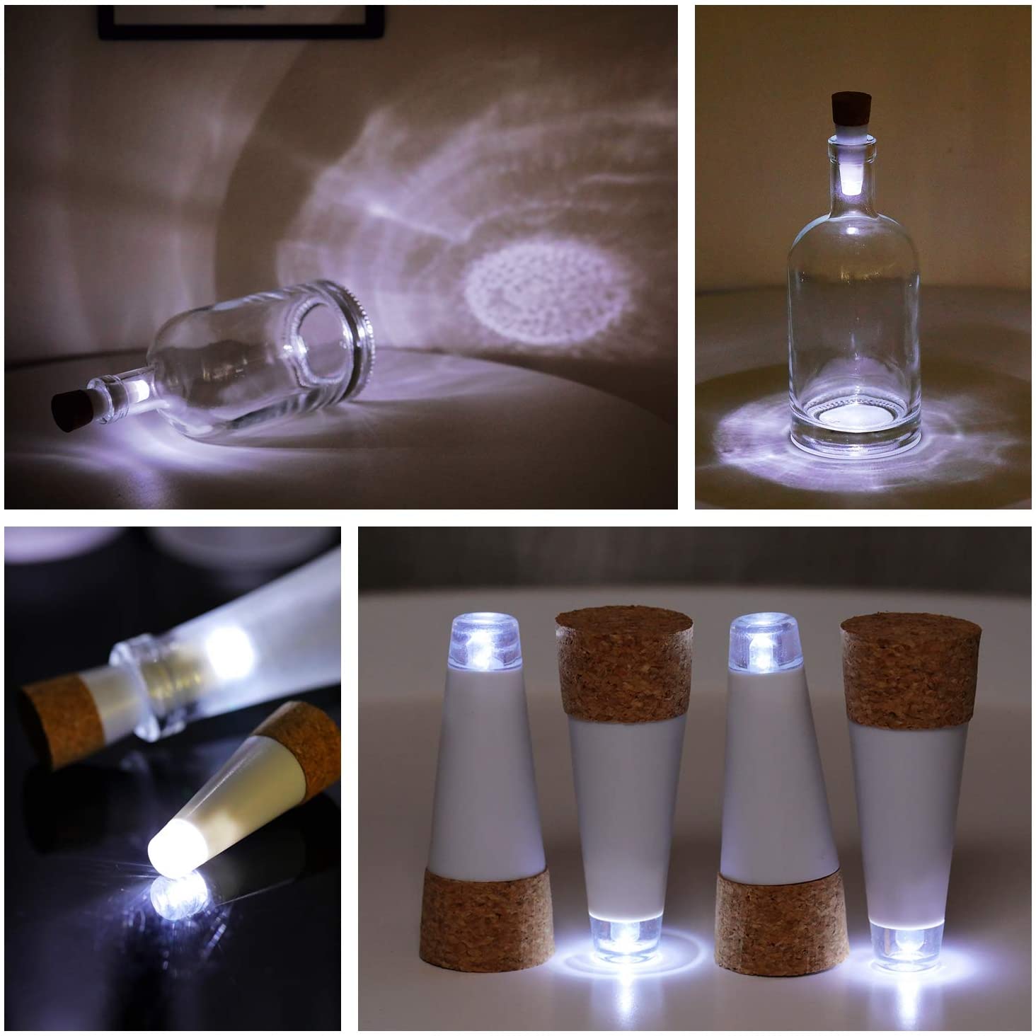 Usb recarregável garrafa luzes - Decor Lighting Cork avaliação e preço