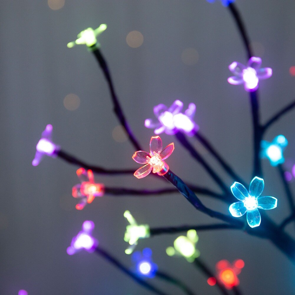Luzes de ramo de cerejeira com - Lighting Decoration For Home avaliação e preço