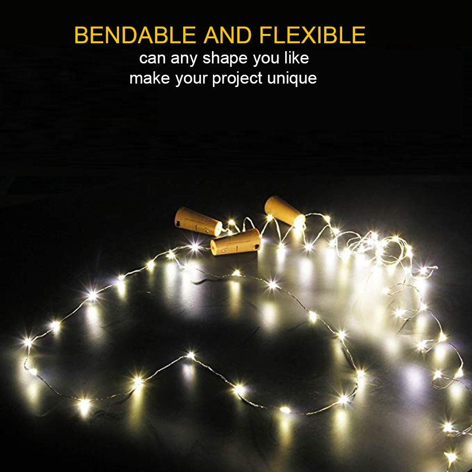 Garrafa de vinho LED String Li - Decor Lighting Cork avaliação e preço