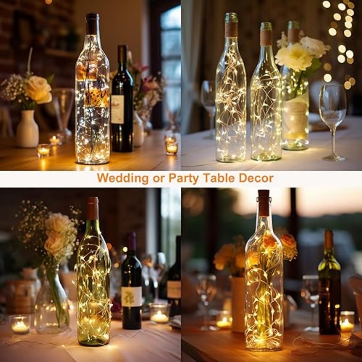 Pacote com 10/12 Luzes para Ga - Decor Lighting Cork avaliação e preço