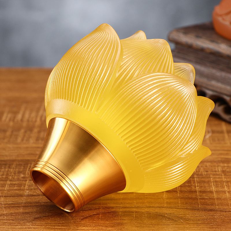 2 pçs/lote atacado vidro lótus - Home Decor Lighting Manufacturer avaliação e preço