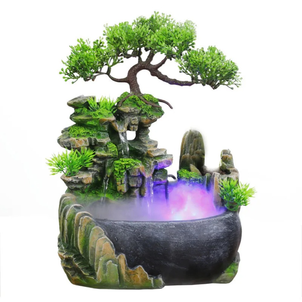 Fonte de Água Feng Shui com Lu - Lighting Decor Company avaliação e preço